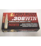 Fort Scott Munitions Box of 308 Win. 168 Grain FSM TUI Rifle Ammunition